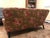 Traditional Lee Industries Amy Karyn Home Collection sofa, tailored tight back, softly rolled arms, turned legs in walnut...