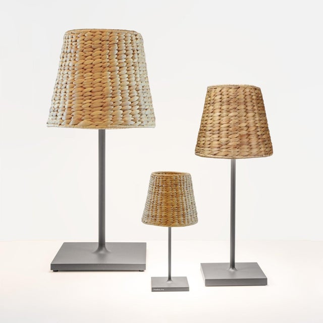 Poldina Wicker Shade - For Poldina Pro and Poldina Mini - Empire Water Hyacinth For Sale In New York - Image 6 of 6