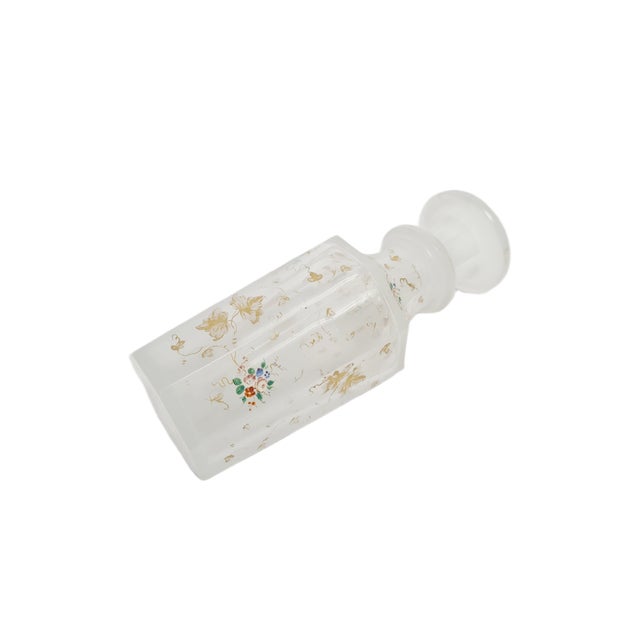 Biedermeier White Glass Carafe, Austria, 1890s For Sale - Image 11 of 17