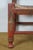 Red Mid 20th Century Mexican Folk Art Red Painted Childs Rush Seat Ladderback Chair For Sale - Image 8 of 12