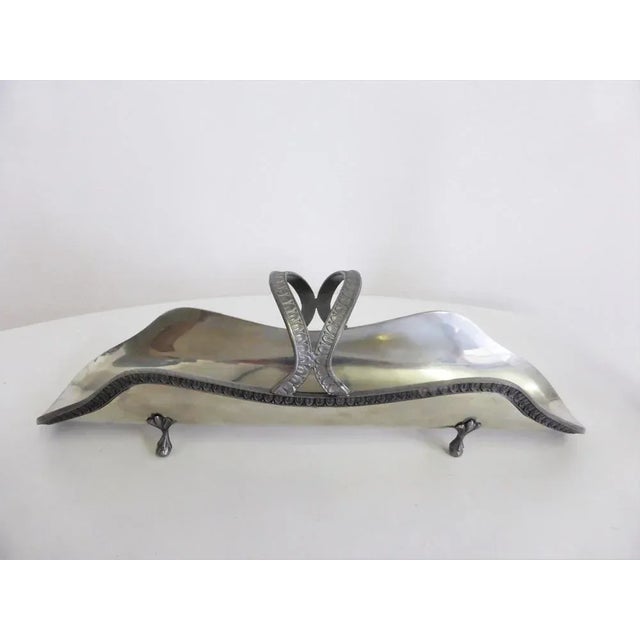 Handmade Pewter Items, 1960s, Set of 4 For Sale - Image 10 of 17