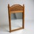 Large Mid-Century Modern Mirror in Bamboo and Pine For Sale - Image 6 of 6