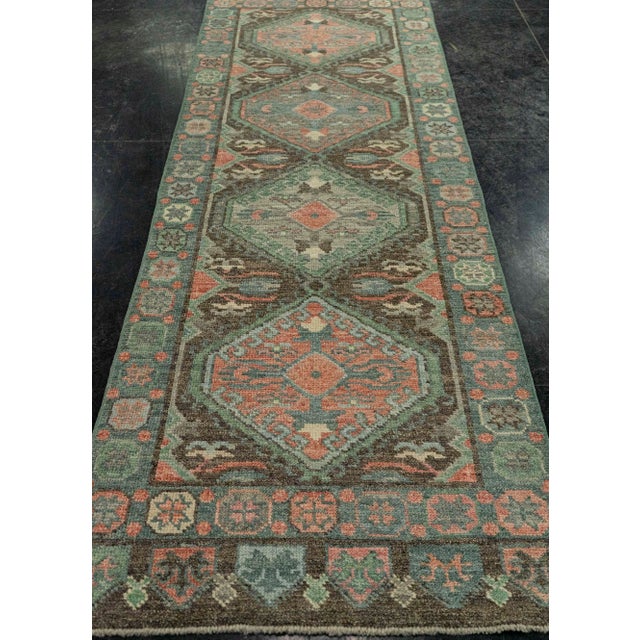 Turkish Oushak Rug 2'9" x 8'4" #20222 Explore a curated collection of hallway runners, wool rugs, and handmade...