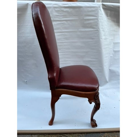 Early 20th Century Carved Wood Side Chair For Sale - Image 5 of 11