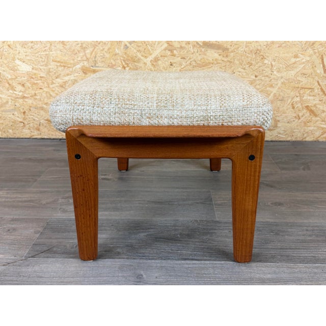 Teak Ottoman by Arne Wahl Iversen for Komfort, Denmark, 1920s For Sale - Image 9 of 16