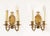 French Belle Epoche / Art Deco Eagle Wall Sconces in Brass, 1930s, Set of 2 For Sale - Image 4 of 6