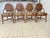 Mid 20th Century Tommy Bahama Style Bamboo With Topical Print Dining Chairs - Set of 4 For Sale In West Palm - Image 6 of 8