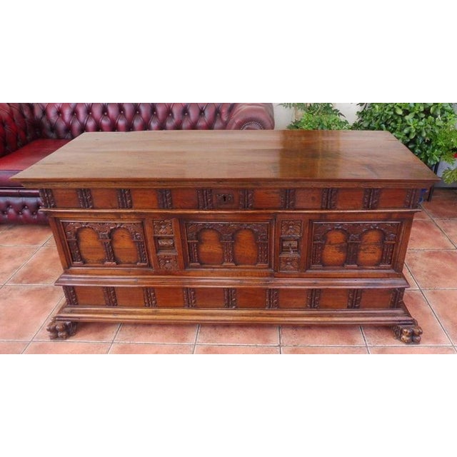 18th Century Italian Walnut Deception Coffer, circa 1740–1750 Material: Walnut A remarkable mid-18th-century Italian...