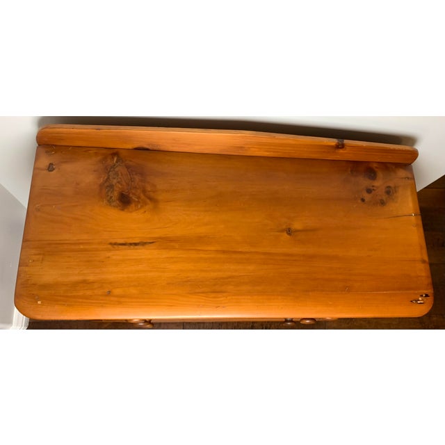 Farmhouse Mid 19th Century Canadian Pine 3 Drawer Dresser For Sale - Image 3 of 14