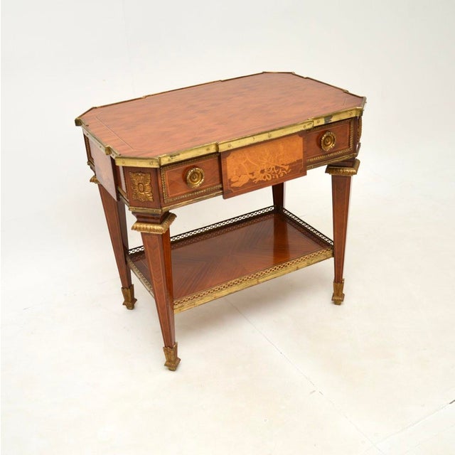 1920s Louis XVI Occasional Side Table, 1920s For Sale - Image 5 of 13