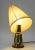 1950s Table Lamp with Fabric Shade, Vienna, Austria, 1950s For Sale - Image 5 of 9
