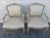 Wood Set of Six Painted French Louis XV Style Dining Chairs For Sale - Image 7 of 18