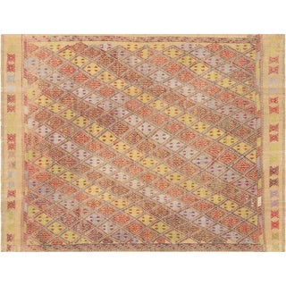 1960s Turkish Kilim Rug For Sale