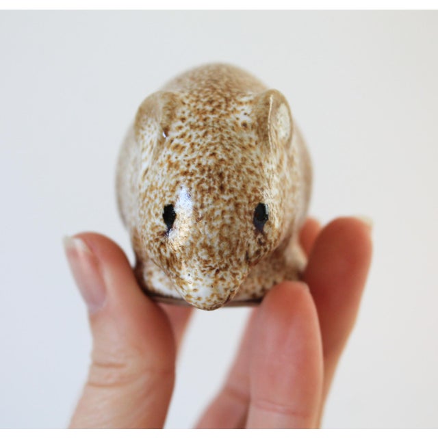 Mid 20th Century Vintage Pigeon Forge Pottery Mouse Figurine For Sale - Image 5 of 11