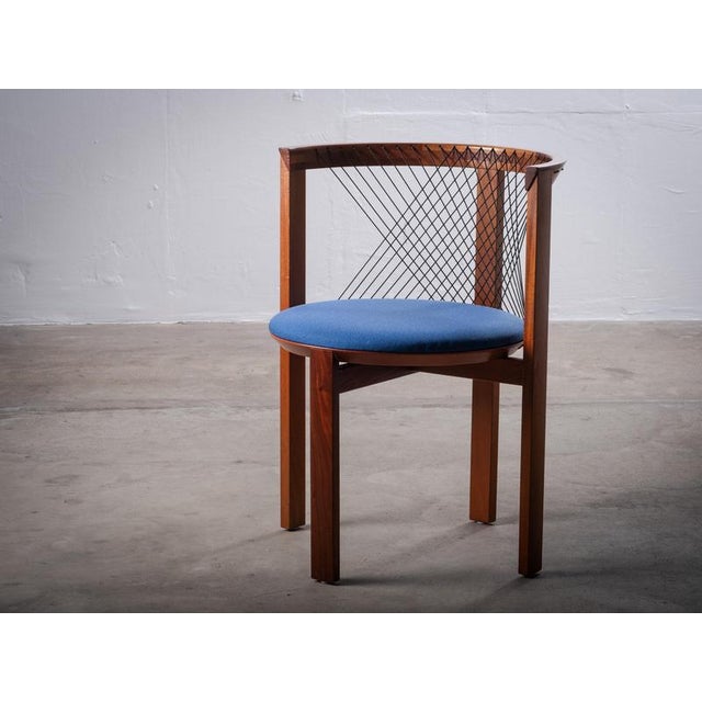 String Dining Chairs by Niels Jørgen Haugesen for Tranekær, Denmark, 1980s For Sale - Image 14 of 15