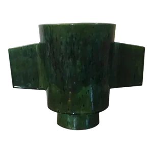 French Modernist Art Deco Pottery Vase