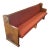 1940s Pews Synagogue Oak 8 Foot, and 10 Foot, Mid Century Modern For Sale