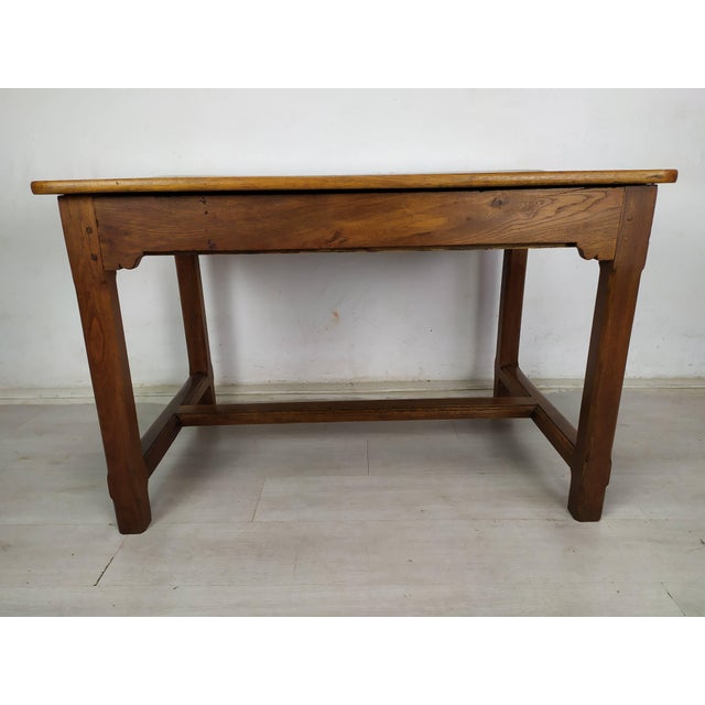 Oak Desk Work Table, 1890s For Sale - Image 6 of 18