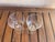 Antique France St. Louis Crystal Caton White Wine Goblet Glasses - Pair For Sale In Santa Fe - Image 6 of 6