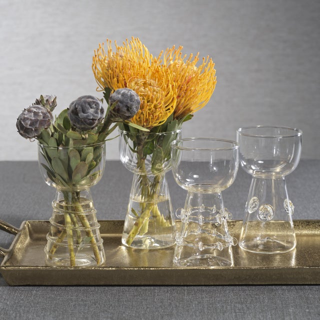 2020s Amélie Assorted Glass Vases, Set of 4 For Sale - Image 5 of 8