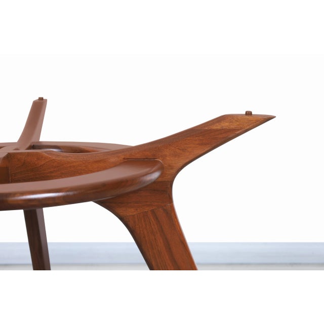 Mid-Century Modern Walnut Dining Table by Adrian Pearsall for Craft Associates For Sale - Image 13 of 13