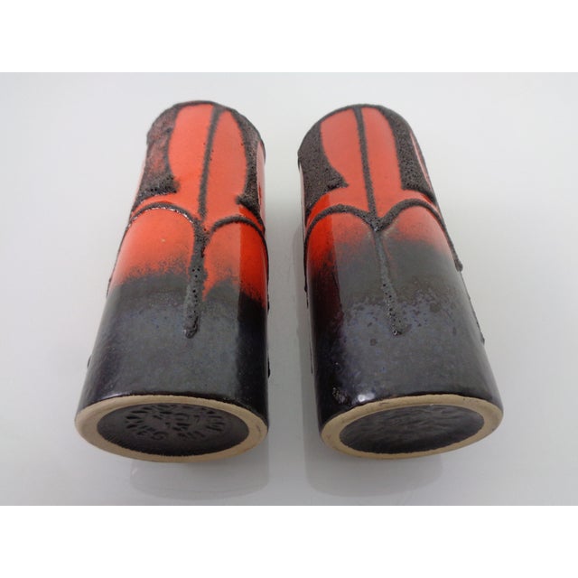 Pop Art Ceramic Vases by Cari Zalloni for Fohr Keramik, 1970s, Set of 2 For Sale - Image 12 of 15