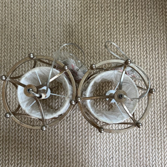 Contemporary Capital Lighting Fifth Avenue 1 Light Mini Pendant Model 9081WG-485 - Set of 2 For Sale - Image 4 of 6