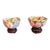 1980s Pair of Chinese Famille Rose Porcelain Bowl For Sale