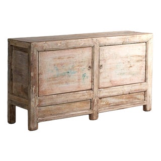 Antique Sideboard in Painted Pine, China, 1900 For Sale