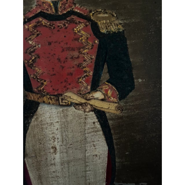 Late 19th Century Military Soldier Painting For Sale - Image 4 of 8