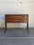 Striking vintage Danish modern nightstand or small cabinet crafted in richly figured rosewood with exceptional grain...