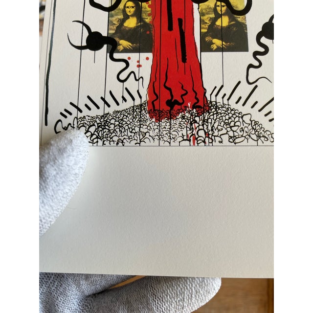 Keith Haring (1958-1990), Apocalypse, 1988, Courtnesy George Mulder, New York, set of 8 offset lithograph postcard,...