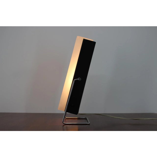 Josef Hurka Metal and Acrylic Glass Table Lamp by Josef Hurka for Lidokov, 1970s For Sale - Image 4 of 6