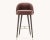 Camille Bar Chair with Metal Cups by Domkapa For Sale - Image 4 of 6