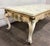 Vintage Italian Rococo Revival Marble Top Coffee Table For Sale - Image 11 of 11