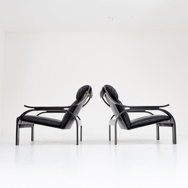 Woodline Armchairs by Marco Zanuso for Arflex, 1960s, Set of 2 For Sale - Image 6 of 10