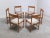 Dining Chairs in Oak from Meubelatelier Vanda, 1960s, Set of 6 For Sale - Image 14 of 18