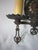 Arts & Crafts Arts and Crafts Iron Two Arm Sconce For Sale - Image 3 of 5