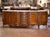 Wood Early 20th C. French Louis XV Marble Top Carved Walnut Four-Door Buffet Enfilade For Sale - Image 7 of 14