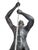Contemporary 7 Feet Tall Contemporary Cast Aluminum "Climbing Man" Suspended Sculpture For Sale - Image 3 of 17