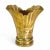 Striking and sculptural solid brass vase from the 1960s, embodying the clean lines and refined curves typical of mid-...