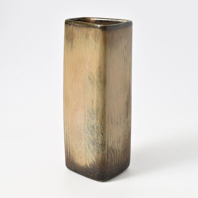 Brown Glazed NSG Vase by Gunnar Nylund for Rorstrand, 1950s For Sale - Image 9 of 9