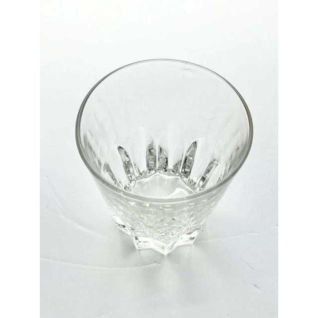 1980s Vintage Italian 4 Tumbler Old Fashioned Cocktail Glasses For Sale - Image 4 of 8