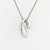 Elsa Peretti & Tiffany & Co. Vintage Elsa Peretti for Tiffany & Co. Sterling Silver Double Tear Drop Pendant For Sale - Image 4 of 13