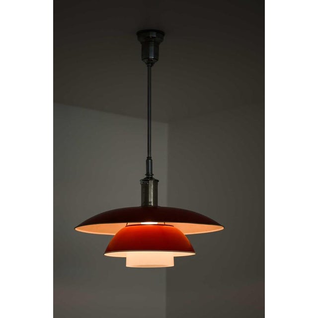 Metal PH-5 Pendant Lamp in Chrome, Lacquer and Metal attributed to Poul Henningsen, 1920s For Sale - Image 7 of 11