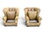 1980s Ralph Lauren Style Leather Writer's Chair Wingback a-Pair For Sale - Image 17 of 18