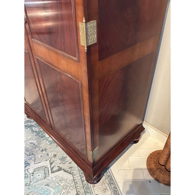 Jonathan Charles Gentleman's Armoire For Sale - Image 11 of 14