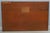 Brown John Stuart Mid Century Modern Walnut Large Hanging Wall Mirror For Sale - Image 8 of 9