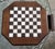 Wood Italfama Italian Alabaster Octagonal Chess Board With Drawer & 4.25" Wellington Special Edition Pieces (Includes Original 2017 Receipts & Coa) For Sale - Image 7 of 17