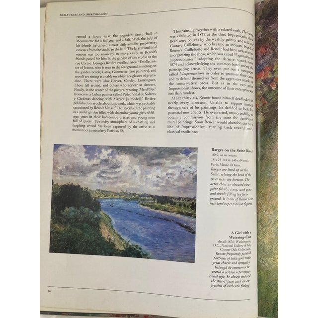 Paper Renoir / Master of Impressionism / Coffee Table Book For Sale - Image 7 of 13